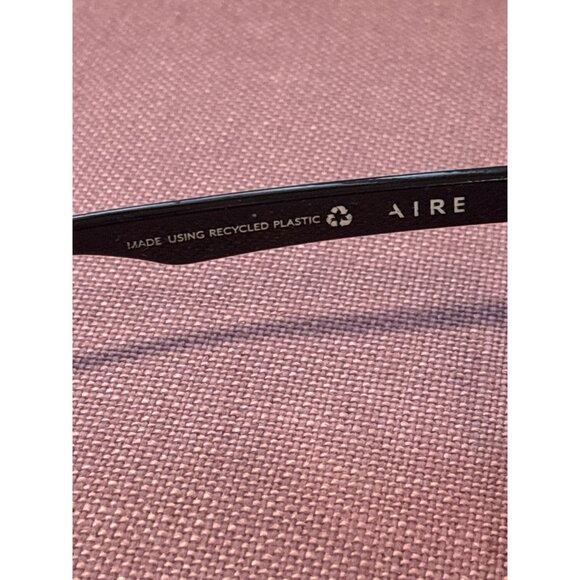 AIRE Whirlpool Sunglasses in Black & Tan Tint Unisex Sunnies main image 11
